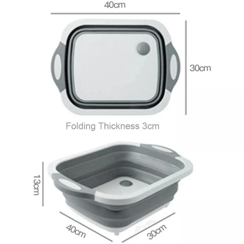 Dream Clean Organisation™ Smart Prep Collapsible Sink & Chop Board